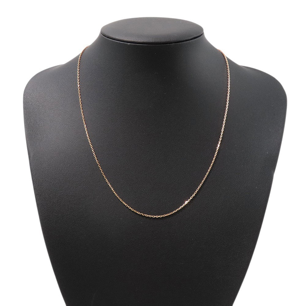 Van Cleef & Arpels Forsa Chain Size 16.5"VCARO26K00 18K Pink Gold
