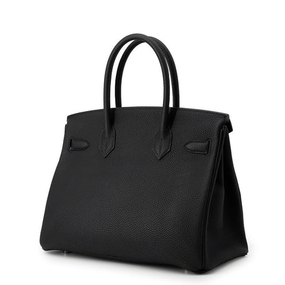 HERMES Birkin Black Togo Leather Size 30