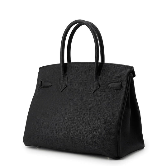 HERMES Birkin Black Togo Leather Size 30