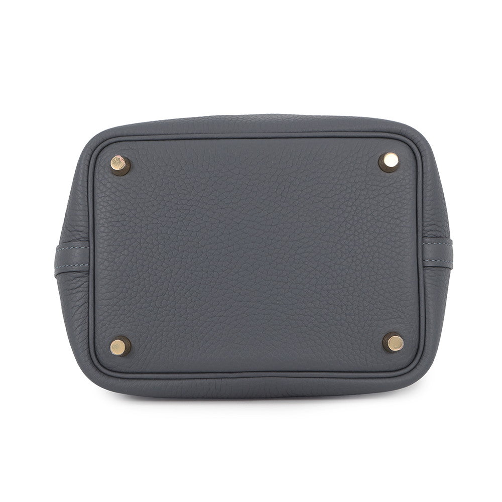 HERMES Picotin Lock Grimist Taurillon Clemence Size PM