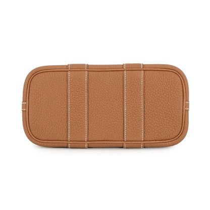 HERMES Neo Garden Gold Negonda Leather Size 23