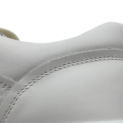 CHANEL CC Logo Leather Sneakers WhiteG39978 Leather Size 38