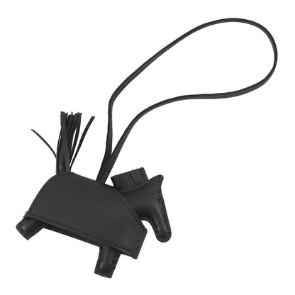 HERMES Rodeo Robeo Padlock Black Lambskin