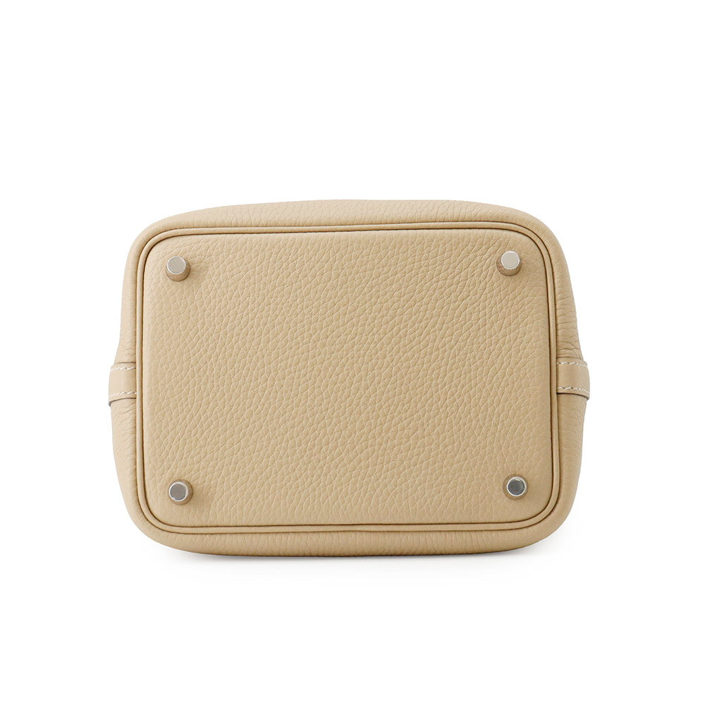 HERMES Picotin Lock Trench Taurillon Clemence Size PM