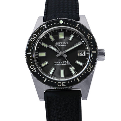 SEIKO Prospex 1965 Mechanical Divers Revival Design Limited Edition W38mm Stainless Steel (DiaShield) Silicone Gray DialSBEN003