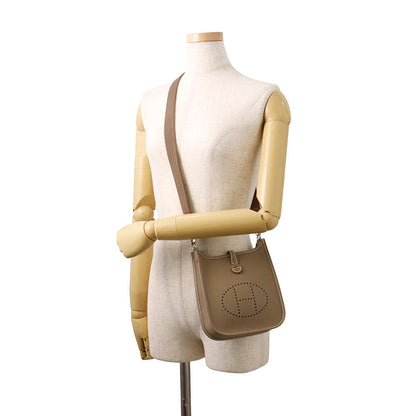 HERMES Evelyne Short Etoupe Taurillon Clemence Size TPM