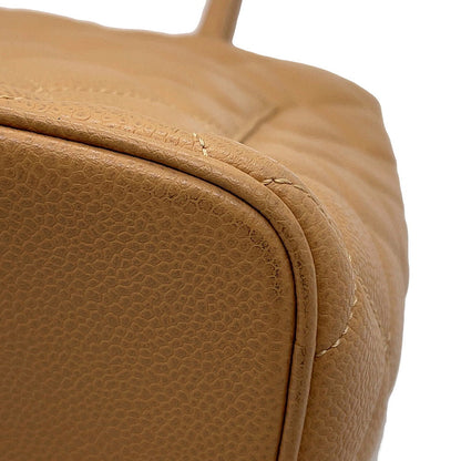 CHANEL Medallion Tote BeigeA01804 Caviar Leather