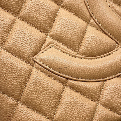 CHANEL Medallion Tote BeigeA01804 Caviar Leather