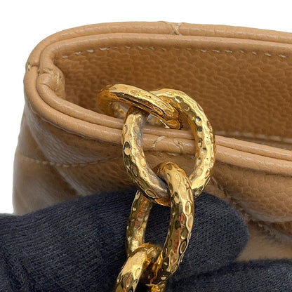 CHANEL Medallion Tote BeigeA01804 Caviar Leather