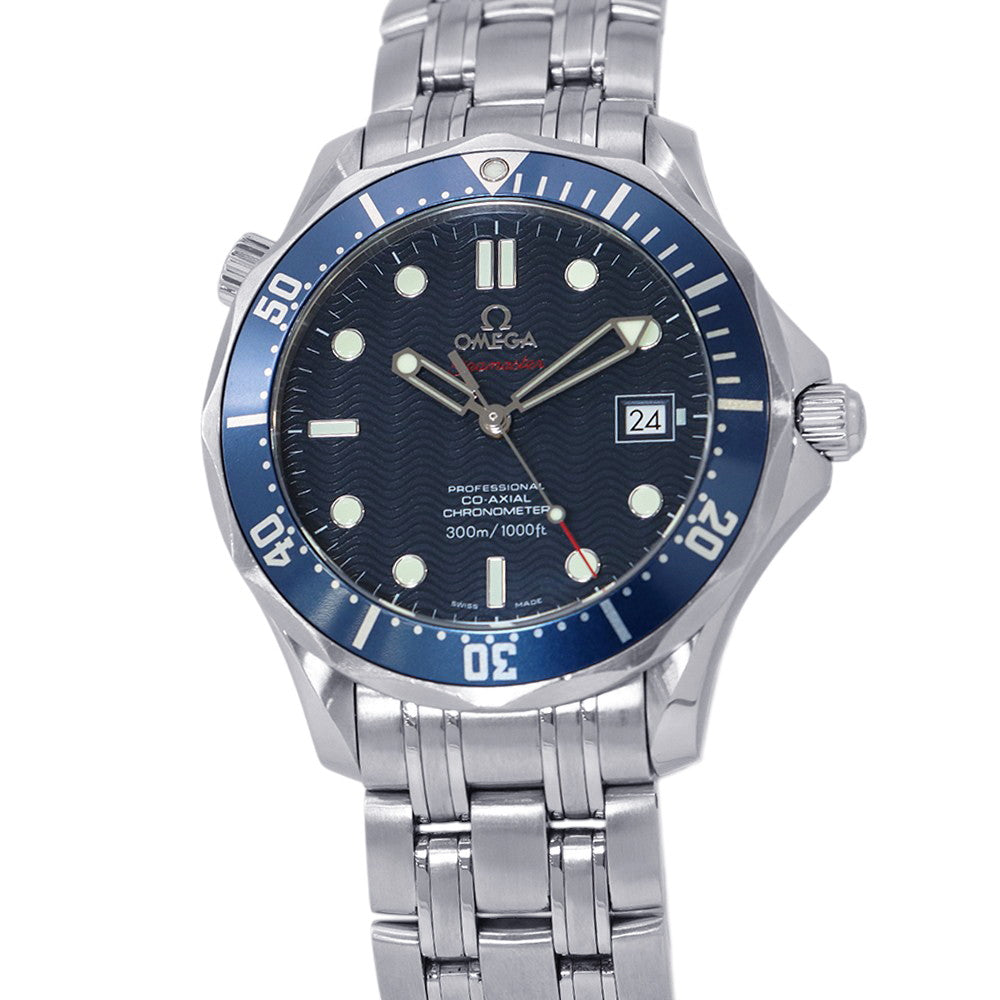OMEGA Seamaster 300 Date Co-Axial W41mm Stainless Steel Blue Dial2220.80.00