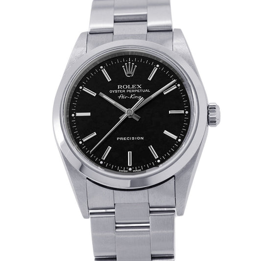 ROLEX Air-King W34mm Stainless Steel Black Dial14000M