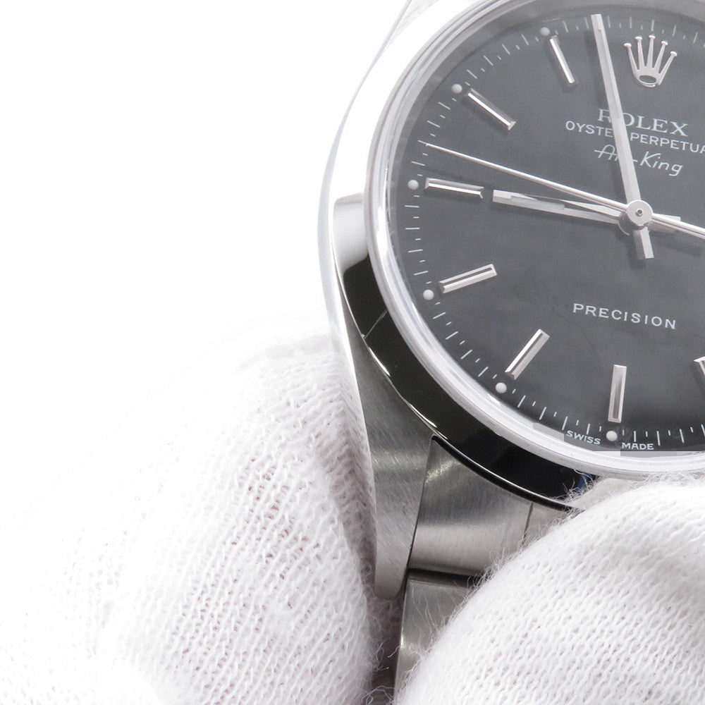 ROLEX Air-King W34mm Stainless Steel Black Dial14000M
