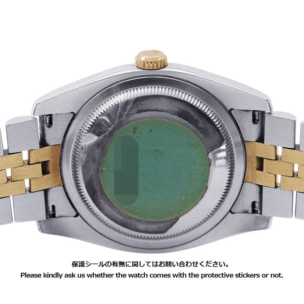 ROLEX Datejust W36mm Stainless Steel K18YG Blue Gradation Dial116233G