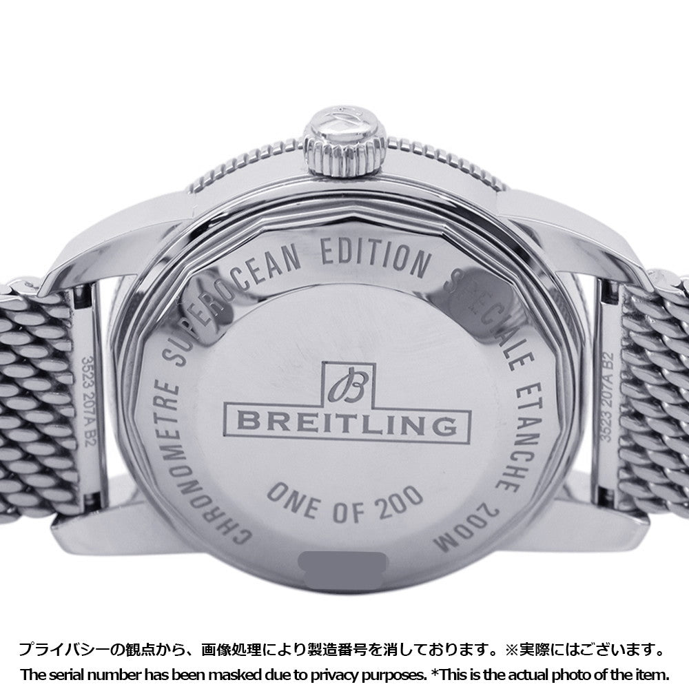 BREITLING Superocean Heritage B20 Automatic 42 Japan Limited W42mm Stainless Steel Ice blue DialAB20108A1C1S1