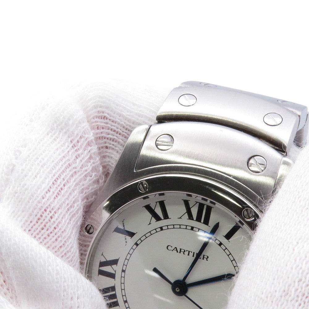 CARTIER Santos Cougar MM W29mm Stainless Steel White DialW20027K1
