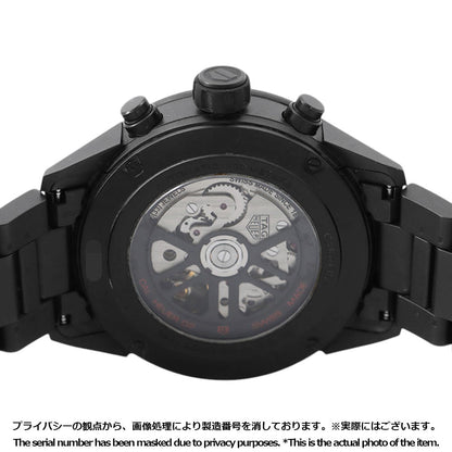 TAG HEUER Carrera Caliber Heuer 02 Chronograph W45mm Stainless Steel Ceramic Skeleton/Black DialCBG2A90.BH0653
