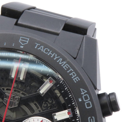 TAG HEUER Carrera Caliber Heuer 02 Chronograph W45mm Stainless Steel Ceramic Skeleton/Black DialCBG2A90.BH0653