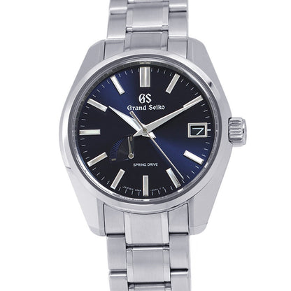 SEIKO Grand Seiko Heritage Collection Spring Drive W40mm Stainless Steel Midnight Blue DialSBGA375