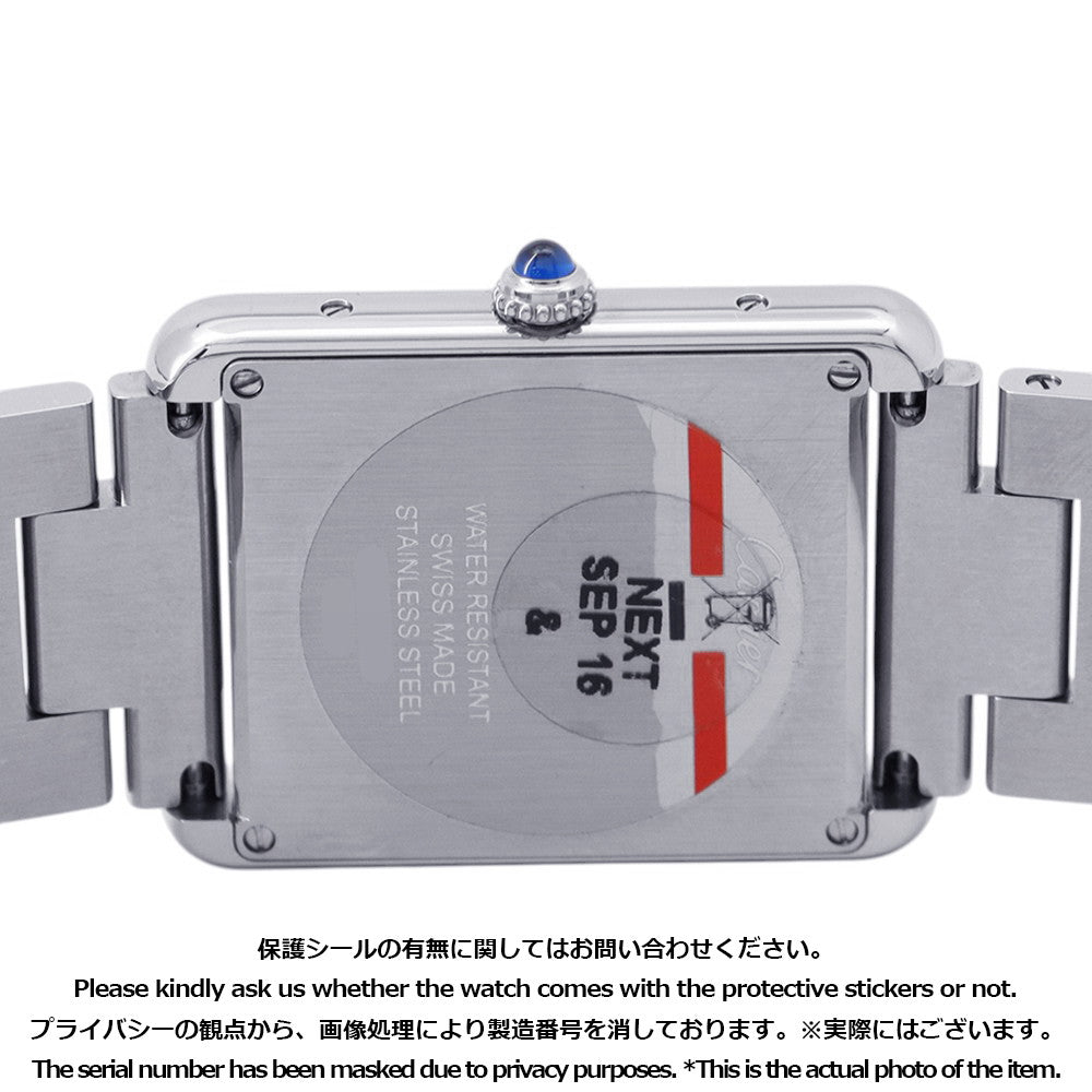 CARTIER Tank Solo LM H34.8mm×W27.4mm Stainless Steel Silver DialW5200014
