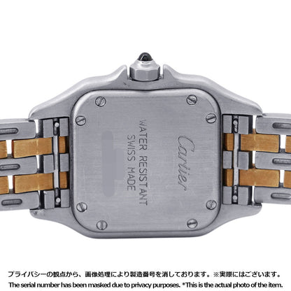 CARTIER PANTHERE SM 2 Row H30mm×W22mm Stainless Steel K18YG Ivory DialW25029B6