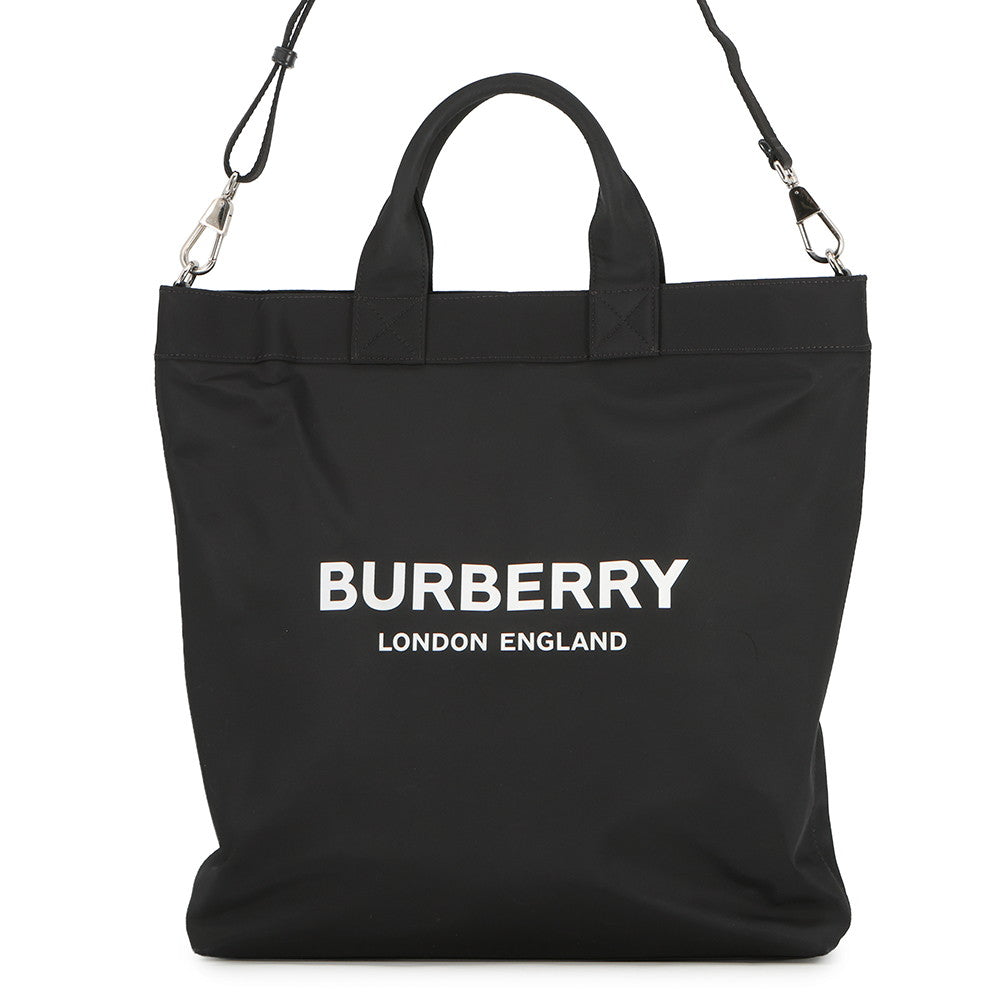 BURBERRY Artier 2WAY Tote Bag Black8026233 Nylon