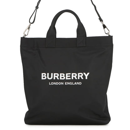 BURBERRY Artier 2WAY Tote Bag Black8026233 Nylon