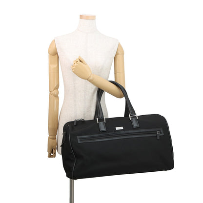 GUCCI 2WAYTravel Bag Black114674 Nylon Canvas Leather