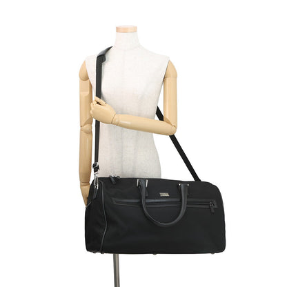 GUCCI 2WAYTravel Bag Black114674 Nylon Canvas Leather