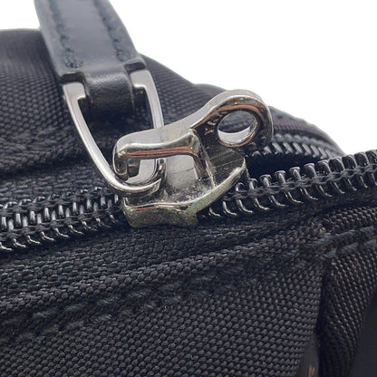 GUCCI 2WAYTravel Bag Black114674 Nylon Canvas Leather