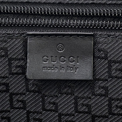 GUCCI 2WAYTravel Bag Black114674 Nylon Canvas Leather