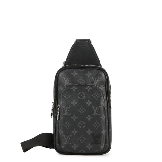LOUIS VUITTON Avenue Sling Bag NoirM47137 Monogram Eclipse Size PM