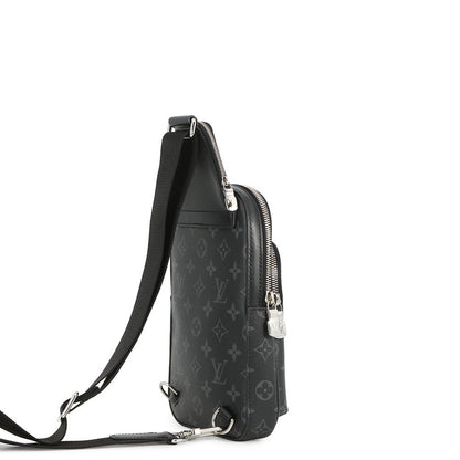 LOUIS VUITTON Avenue Sling Bag NoirM47137 Monogram Eclipse Size PM