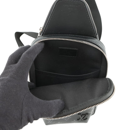 LOUIS VUITTON Avenue Sling Bag NoirM47137 Monogram Eclipse Size PM