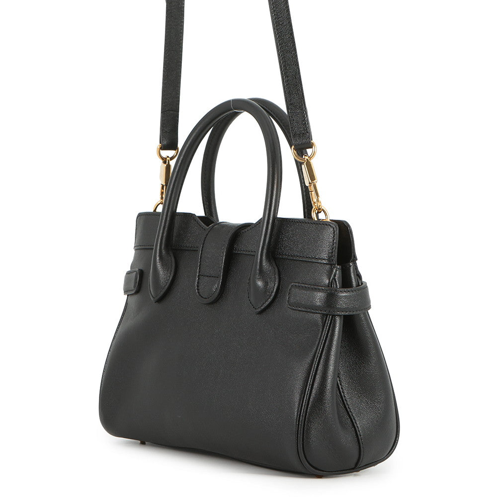 GUCCI 2WAYHandbag Black658450 498879 Leather
