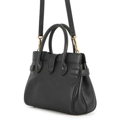 GUCCI 2WAYHandbag Black658450 498879 Leather