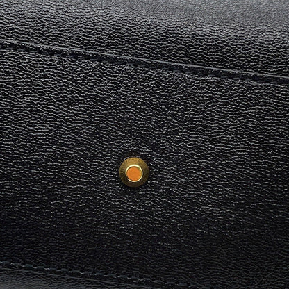 GUCCI 2WAYHandbag Black658450 498879 Leather