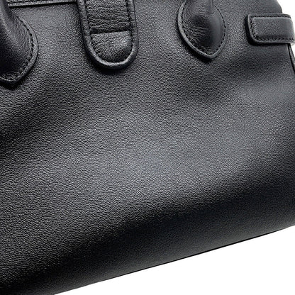 GUCCI 2WAYHandbag Black658450 498879 Leather