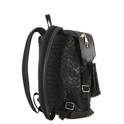 Bottega Veneta INTRECCIATO Backpack Black653118 Leather