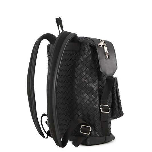 Bottega Veneta INTRECCIATO Backpack Black653118 Leather