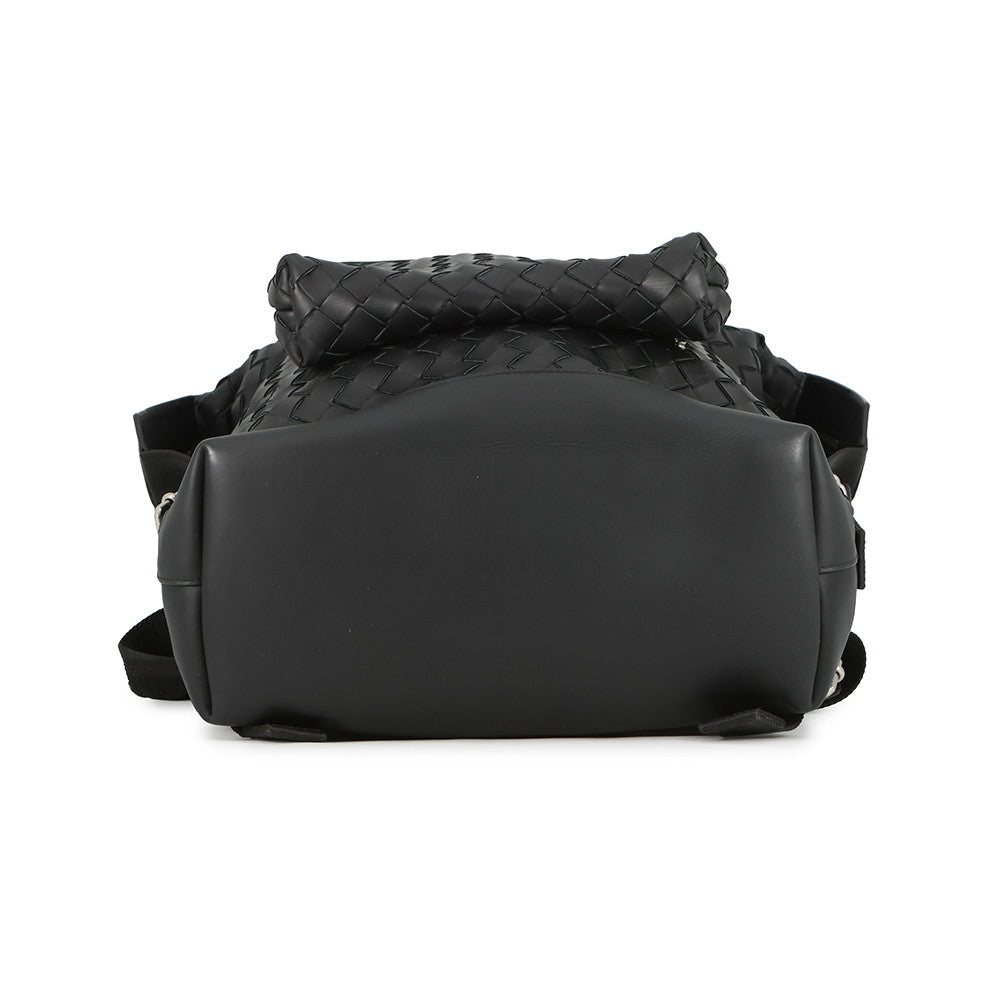 Bottega Veneta INTRECCIATO Backpack Black653118 Leather