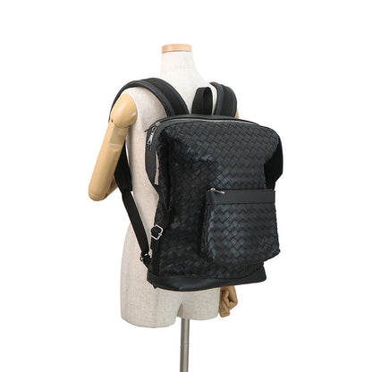Bottega Veneta INTRECCIATO Backpack Black653118 Leather