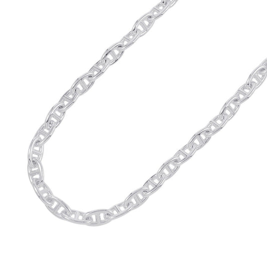 HERMES Chaine d'Ancre Necklace 29 frames Size GM SV925