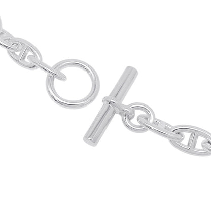 HERMES Chaine d'Ancre Necklace 29 frames Size GM SV925