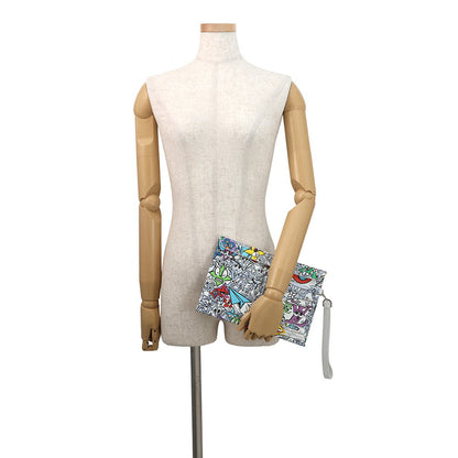 LOUIS VUITTON Trio Envelop White/MulticolorM82014 Monogram Comic Canvas