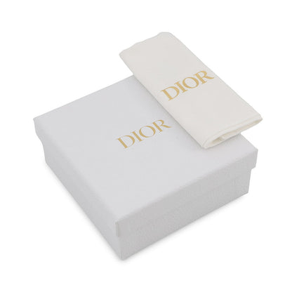Dior Cannage Caro Lavender Wallet Coin Purse PowderBeigeS5177UWHC_M51U Calf Leather