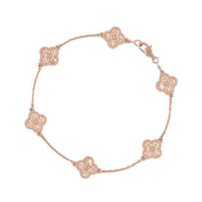 Van Cleef & Arpels Sweet Alhambra Bracelet 6 motifVCARO8DD00 18K Pink Gold