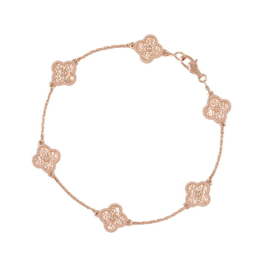 Van Cleef & Arpels Sweet Alhambra Bracelet 6 motifVCARO8DD00 18K Pink Gold