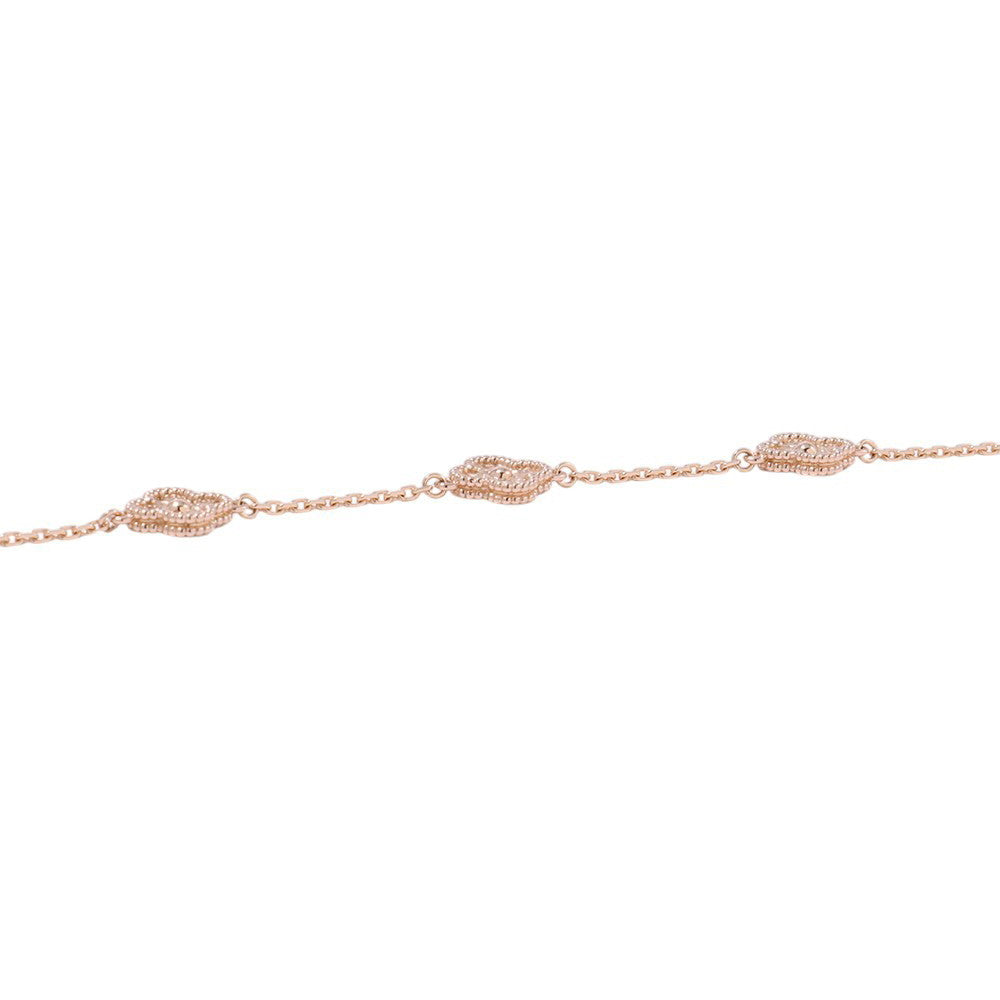 Van Cleef & Arpels Sweet Alhambra Bracelet 6 motifVCARO8DD00 18K Pink Gold