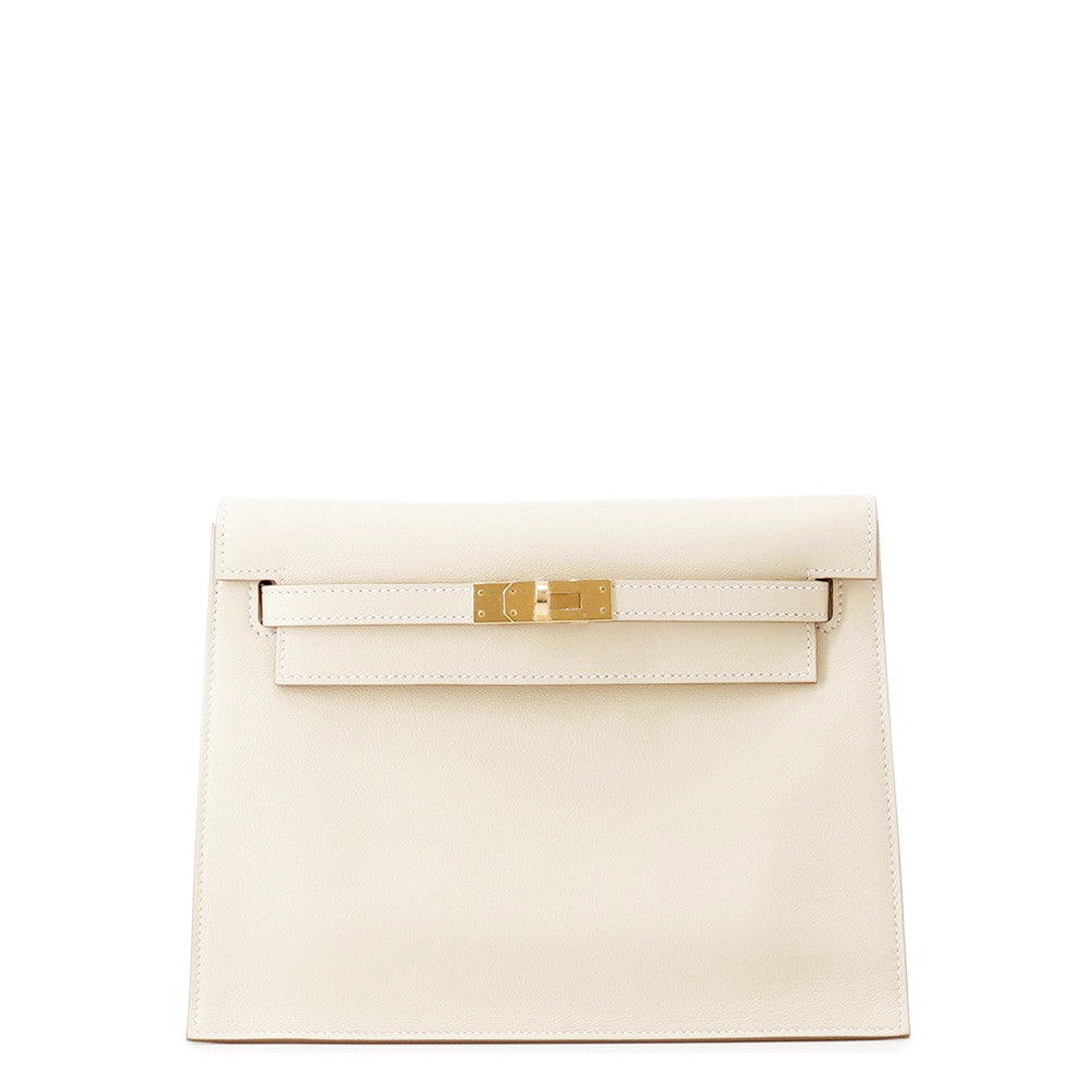 HERMES kelly dance 2 Craie Swift Leather