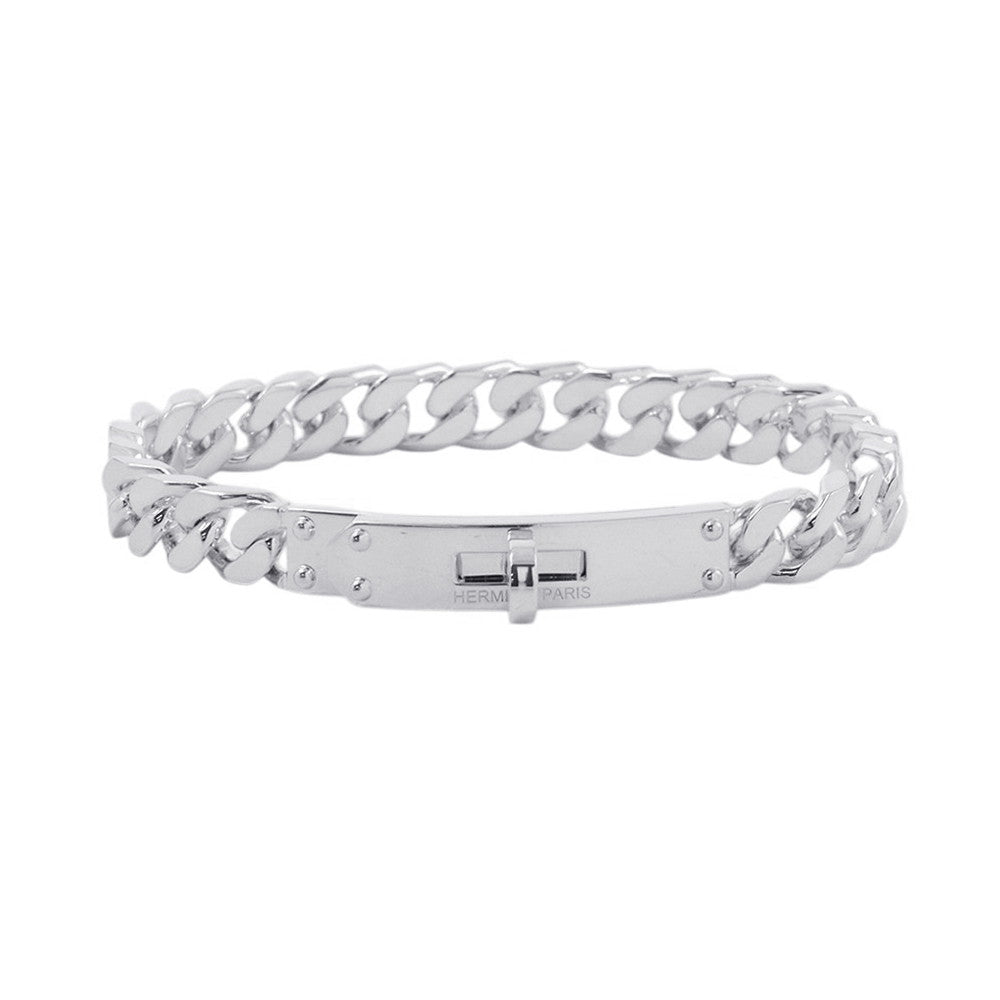 HERMES Kelly Gourmet TPM Bracelet Size XS SV925